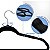 Kit 20 Cabides Veludo Infantil Slim Ultrafino Preto - Imagem 4