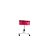 Comedouro Único Antiformiga  Mini Rosa - 600ML - Imagem 1