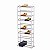 Sapateira Arara 30 Pares Sapato Vertical 10 Andares - Imagem 1