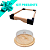 Kit Tábua de Frios c/ pote e garfinhos (Natural) Cx c/ 04 pçs R-57G - Imagem 4