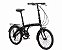 Bicicleta Aro 20 Dobrável - Durban Eco+ - 6 Velocidades - Aço Carbono - Azul ou Preta - Imagem 1
