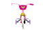 Bicicleta Infantil Nathor Princesas Aro 12 - Imagem 4