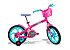Bicicleta Aro 16 Feminina - Caloi Barbie - Aço - Rosa - Imagem 1