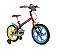 Bicicleta Infantil Aro 16 - Caloi Hot Wheels - Aço - Vermelho, Amarelo e Azul - Imagem 7