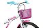 Bicicleta Aro 20 Feminina - Caloi Barbie - Aço - Branca e Rosa - Imagem 2