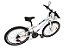 Bicicleta Aro 24 Feminina - Caloi Ceci - 21 Velocidades - Aço - Branca - Imagem 5