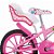 Cadeirinha Para Boneca - Bicicleta Infantil Aro 16-20 - Plástico - Branco e Rosa - Imagem 2