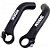 Bar End Kode - Curvo P/ Mountain Bike - Alumínio - Preto - Imagem 1