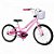 Bicicleta Infantil Aro 20 - Nathor Bella - Aço - Rosa - Imagem 1