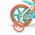 Bicicleta Infantil Aro 12 - Nathor Sea - Aço - Pérola, Laranja e Verde Água - Imagem 3