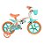 Bicicleta Infantil Aro 12 - Nathor Sea - Aço - Pérola, Laranja e Verde Água - Imagem 1