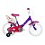 Bicicleta Infantil Aro 16 - Groove Unilover - Aço - Roxa - Imagem 1