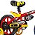 Bicicleta Infantil Aro 12 - Nathor Motor X - Aço - Vermelho, Preto e Amarelo - Imagem 3