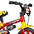 Bicicleta Infantil Aro 12 - Nathor Motor X - Aço - Vermelho, Preto e Amarelo - Imagem 2