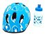 Kit Capacete PTK Baby Toys Azul + Squeeze 250ML - Imagem 1