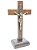Crucifixo Rústico de mesa São Bento 12 cm - Imagem 3
