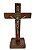 Crucifixo Rústico de mesa São Bento 12 cm - Imagem 1