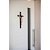 Crucifixo de parede c/ Cristo em resina 33 cm - Imagem 3