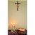 Crucifixo de parede c/ Cristo em resina 33 cm - Imagem 4