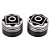 Par de Tampa Billet para Porca do Eixo Dianteiro Harley Davidson - Gear - Preto - Twin13 - Imagem 1