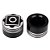 Par de Tampa Billet para Porca do Eixo Dianteiro Harley Davidson - Gear - Preto - Twin13 - Imagem 3