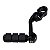 Par de Pedaleira para Softail / Dyna / Sportster com Suporte Angulado Longo - Preto - Twin13 - Imagem 4