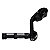 Par de Pedaleira Billet Modelo Edge com Suporte Angulado Longo - Preto - Twin13 - Imagem 3
