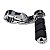 Par de Pedaleira para Softail / Dyna com Suporte Angulado Curto - Cromado - Twin13 - Imagem 2