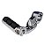 Par de Pedaleira para Softail / Dyna com Suporte Angulado Curto - Cromado - Twin13 - Imagem 4