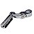 Par de Pedaleira para Softail / Dyna com Suporte Angulado Curto - Cromado - Twin13 - Imagem 5