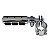 Par de Pedaleira para Softail / Dyna com Suporte - Cromado - Twin13 - Imagem 2