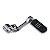 Par de Pedaleira Modelo Stripe com Suporte Angulado Longo - Cromado - Twin13 - Imagem 3