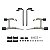 Par de Protetores Crash Bar de Alforges com Suporte Harley Touring 14-26 - Preto - Twin13 - Imagem 6