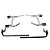 Par de Protetores Crash Bar de Alforges com Suporte Harley Touring 14-26 - Preto - Twin13 - Imagem 8