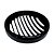 Grade de Farol 5.75" Grill Harley Sportster Dyna - Preto - Twin13 - Imagem 3