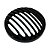 Grade de Farol 5.75" Grill Harley Sportster Dyna - Preto - Twin13 - Imagem 2