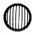 Grade de Farol 5.75" Grill Harley Sportster Dyna - Preto - Twin13 - Imagem 1