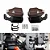 Par de Protetores de Punho Harley Pan America - Twin13 - Fumê - Imagem 6