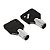 Par de Alforges Laterais Curto Completo Harley Touring 14-23 - Twin13 - Preto - Imagem 3