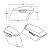 Par de Alforges Laterais Curto Completo Harley Touring 14-23 - Twin13 - Preto - Imagem 5