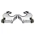 Par de Suportes Engate Rápido de Para-brisa / Fairing 49mm - Twin13 - Imagem 7