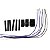 Kit Extensor de Cabos para Guidão 12" Harley Softail 16-17 - Cromado - Twin13 - Imagem 6
