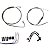 Kit Extensor de Cabos para Guidão 12" Harley Softail 16-17 - Cromado - Twin13 - Imagem 1