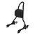 Encosto Sissy Bar de Engate Rápido Harley Fat Boy 18-23 - Twin13 - Preto - Imagem 1