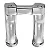 Riser de Guidão 4" para Guidão 1-1/4" - Twin13 - Cromado - Imagem 4