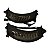 Par de Setas de Farol Air Vent Harley Road Glide 15-23 - Twin13 - Fumê - Imagem 2