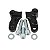 Par de Rebaixador de Suspensão Traseira 1-1/4" Harley Dyna 07-17 - Twin13 - Imagem 2