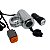 Adaptador de Tomada para Guidão 1" 12v Harley Padrão 6 Pinos - Twin13 - Cromado - Imagem 2