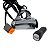 Adaptador de Tomada para Guidão 1" 12v Harley Padrão 6 Pinos - Twin13 - Cromado - Imagem 1