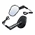 Par de Espelhos Retrovisores LED Harley V-Rod - Twin13 - Preto - Imagem 1